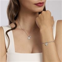 Collana Mabina Donna SOLO TUO in Argento Zircone 553509 - 553509